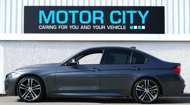BMW 3 Series 2.0 320D M Sport Shadow Edition Saloon YD68UVB Grey #4