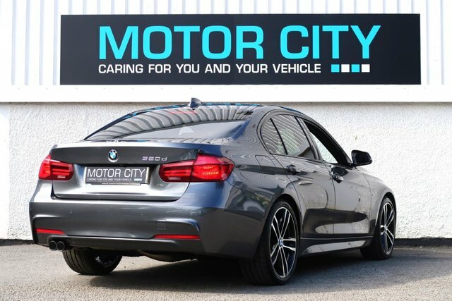 BMW 3 Series 2.0 320D M Sport Shadow Edition Saloon YD68UVB Grey #6