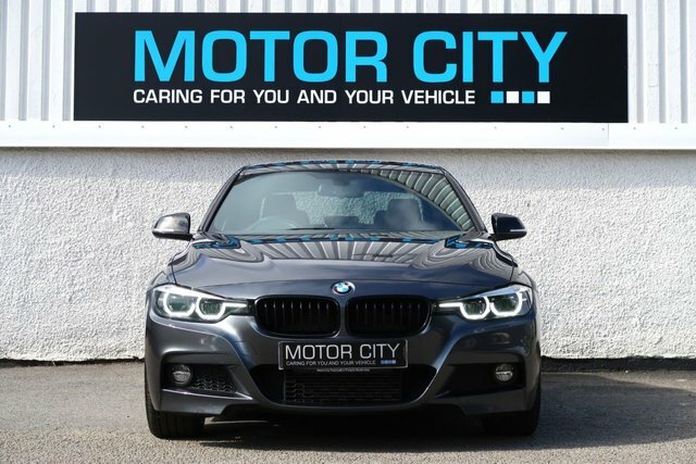 BMW 3 Series 2.0 320D M Sport Shadow Edition Saloon YD68UVB Grey #3