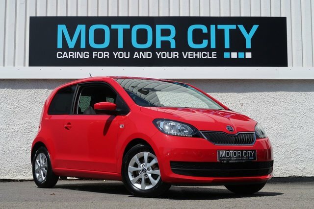 Skoda Citigo 1.0 Mpi Se Hatchback Asg Euro 6 60 Ps Red