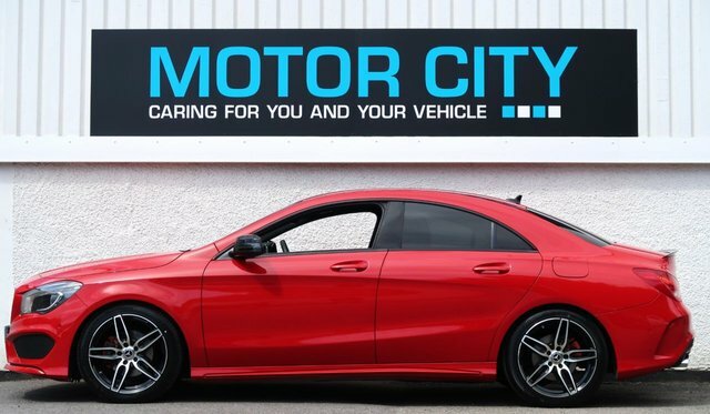 Mercedes-Benz CLA Class 1.8 Cla200 Cdi Amg Sport Coupe 7G-dct E Red #6