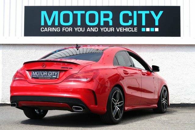 Mercedes-Benz CLA Class 1.8 Cla200 Cdi Amg Sport Coupe 7G-dct E Red #3
