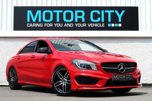 Mercedes-Benz CLA Class 1.8 Cla200 Cdi Amg Sport Coupe 7G-dct E Red