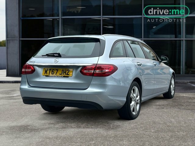 Mercedes-Benz C Class 2.1 C220d Se Executive Edition Estate G KT67JHZ Silver #5