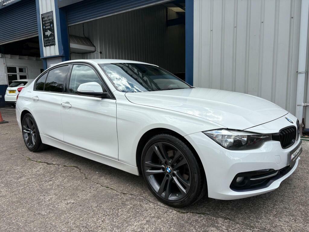 BMW 3 Series 2.0 318D Sport Euro 6 S S White #6