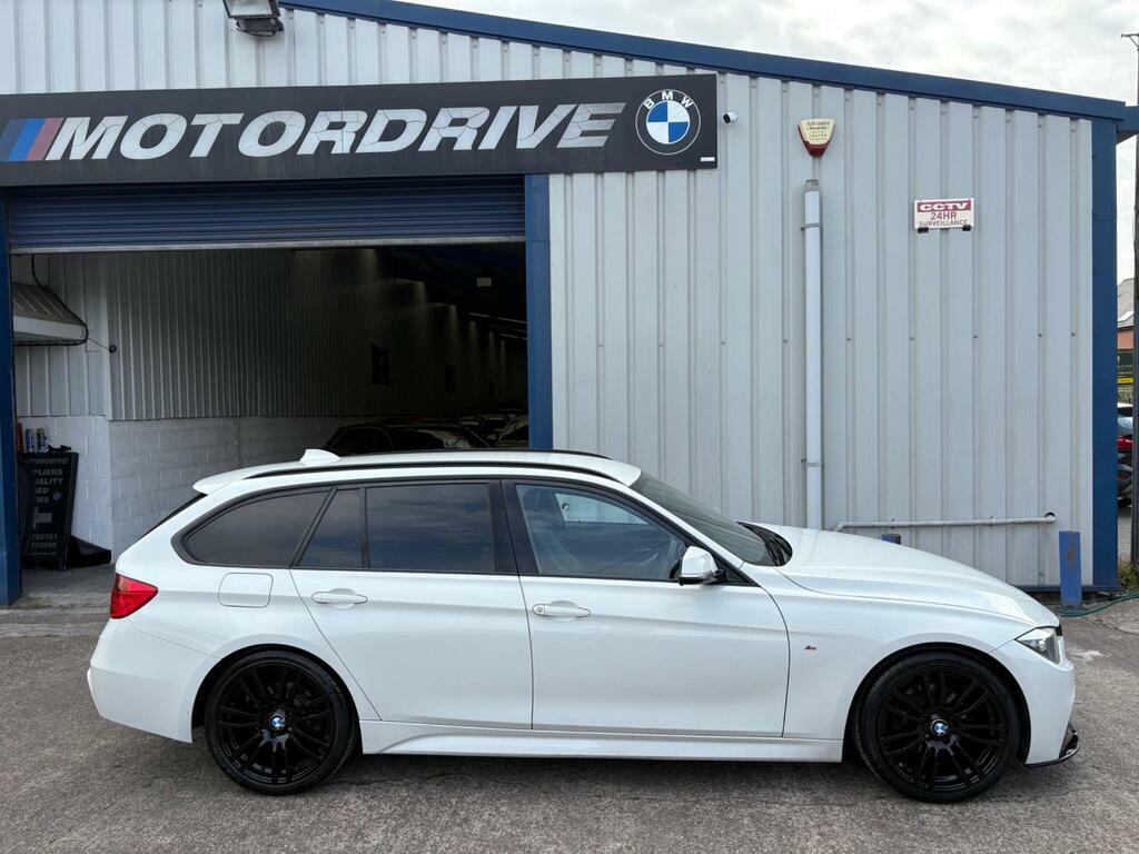 BMW 3 Series 320D M Sport White #26