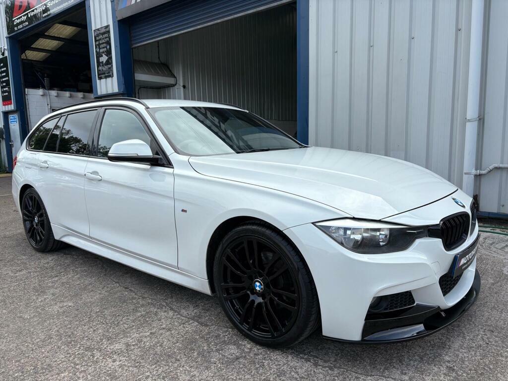 BMW 3 Series 320D M Sport White #24
