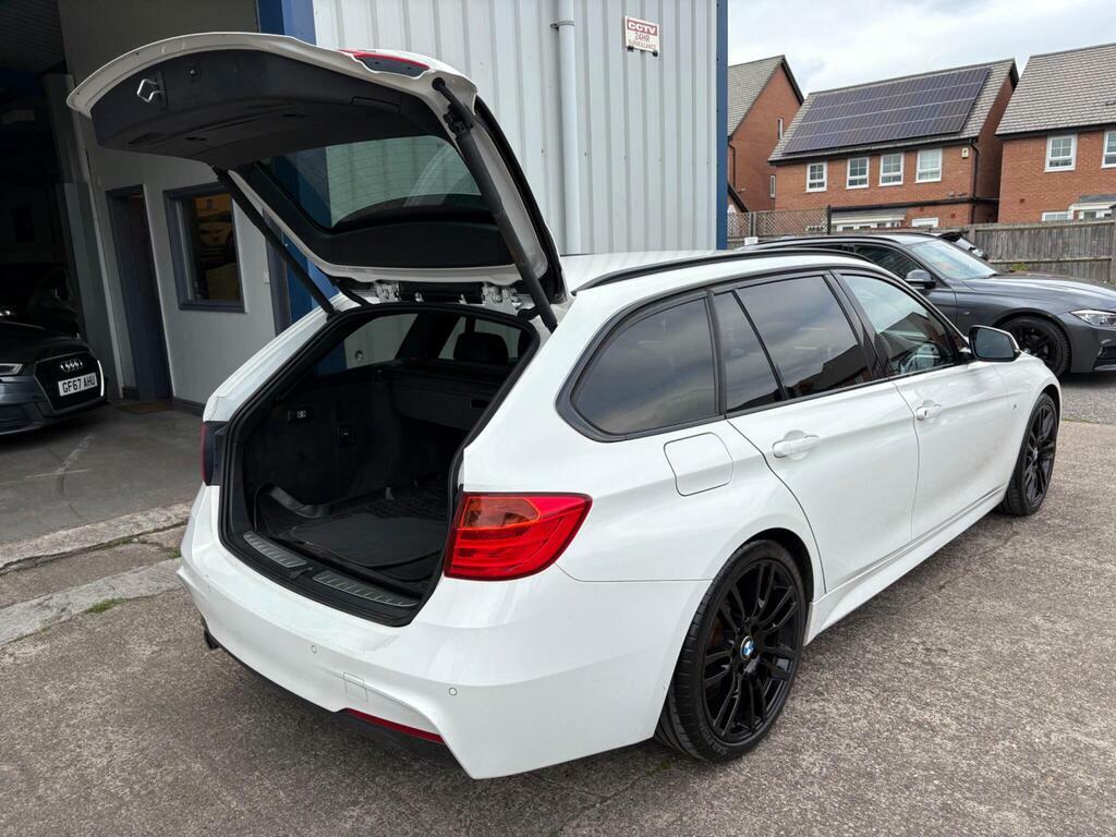 BMW 3 Series 320D M Sport White #19