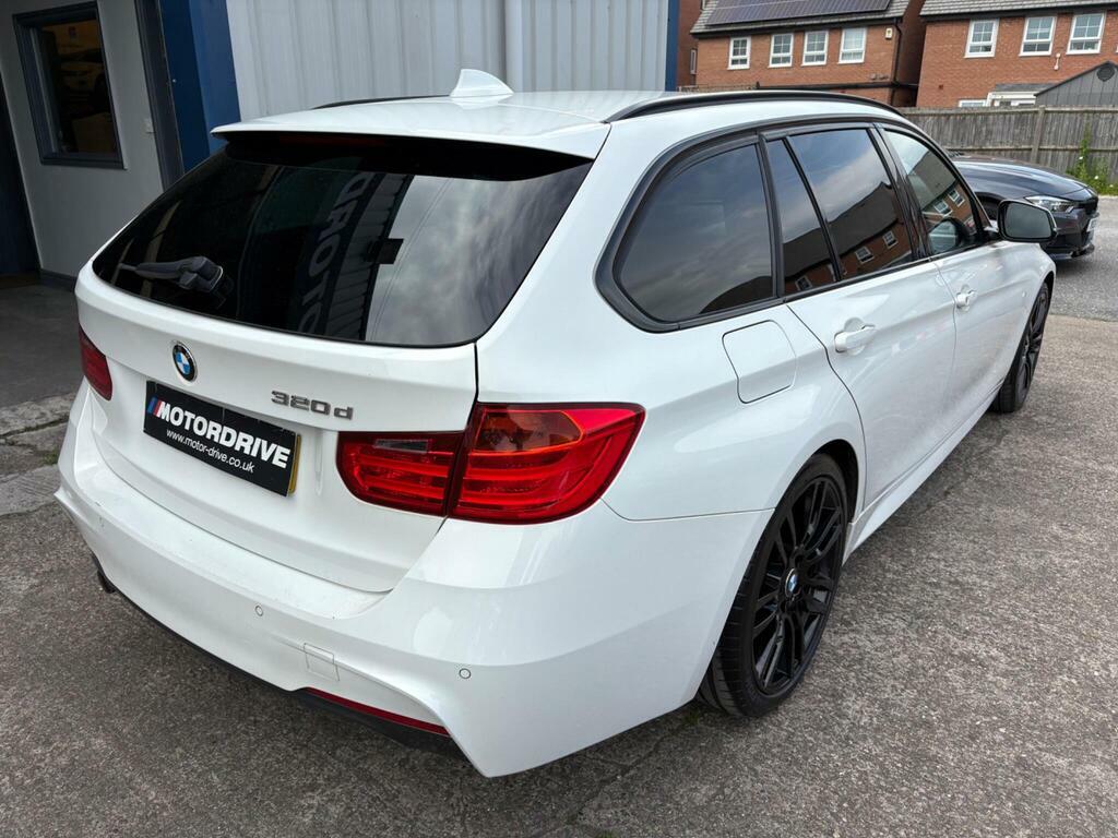 BMW 3 Series 320D M Sport White #17