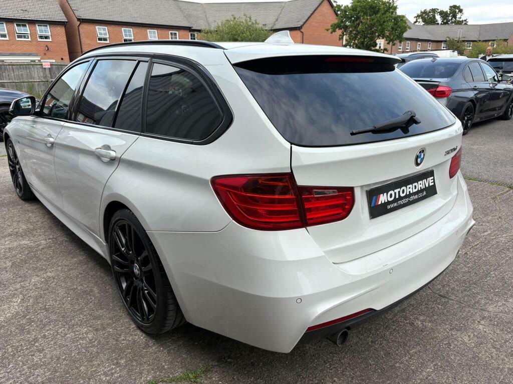 BMW 3 Series 2.0 320D M Sport Touring Euro 5 S S White #5