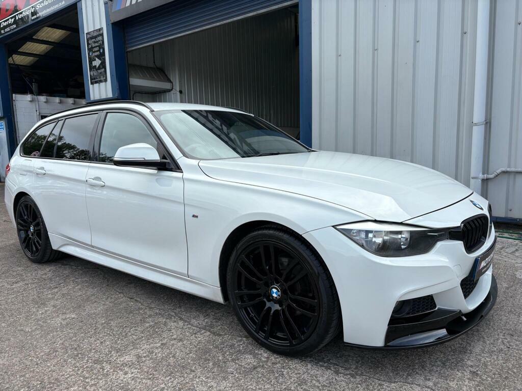 BMW 3 Series 320D M Sport White #15