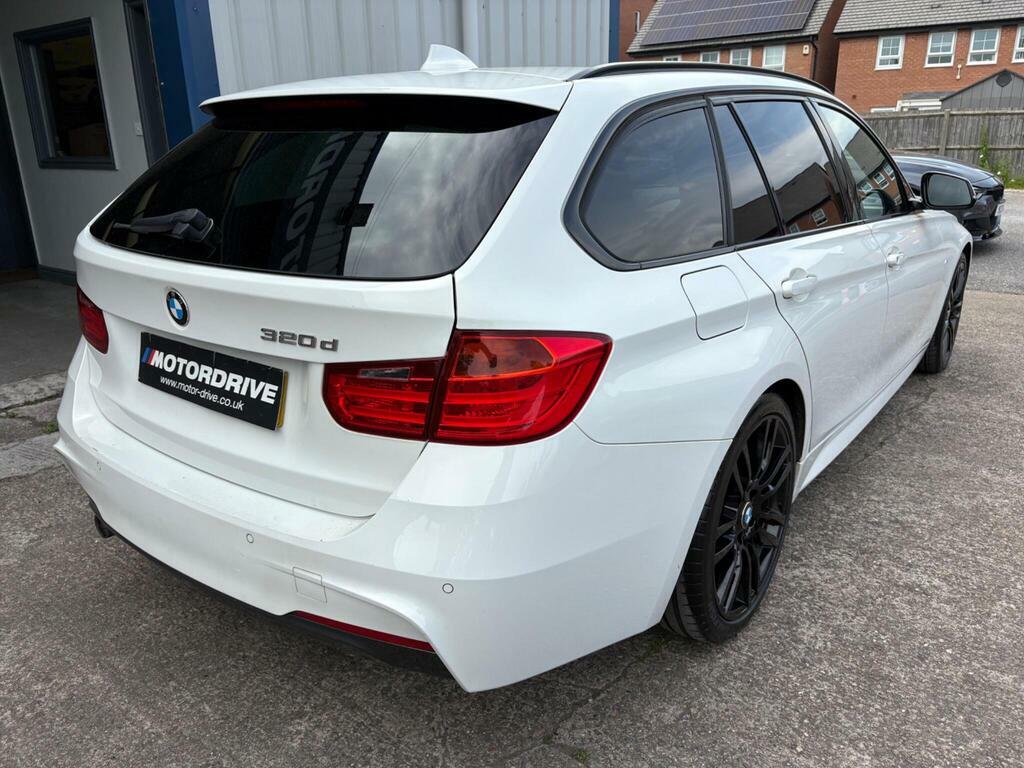 BMW 3 Series 2.0 320D M Sport Touring Euro 5 S S White #2