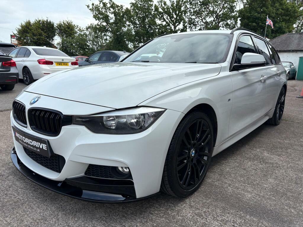 BMW 3 Series 2.0 320D M Sport Touring Euro 5 S S White #4