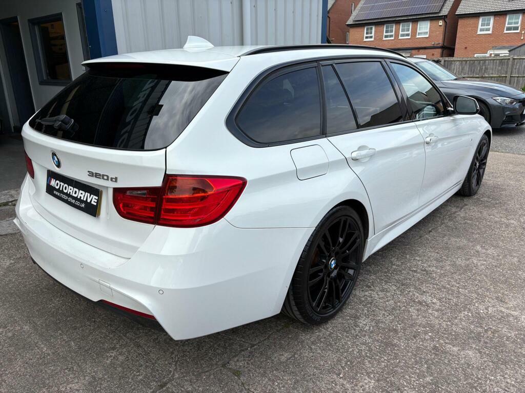 BMW 3 Series 320D M Sport White #25
