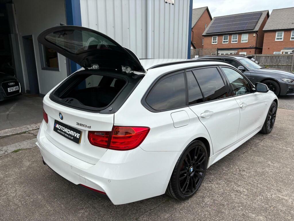 BMW 3 Series 320D M Sport White #20