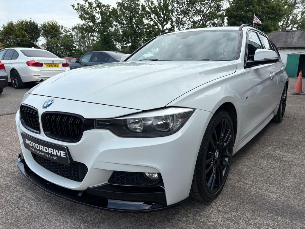 BMW 3 Series 320D M Sport White #16