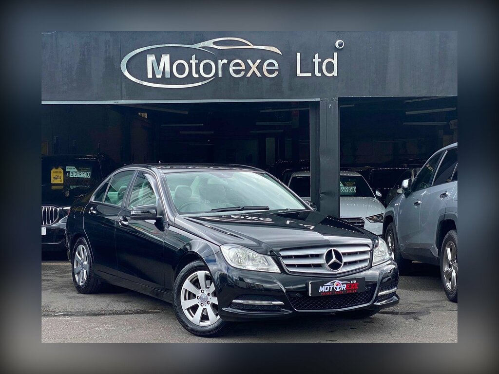 Mercedes-Benz C Class 1.6 C180 Blueefficiency Executive Se G-tronic Eur Black