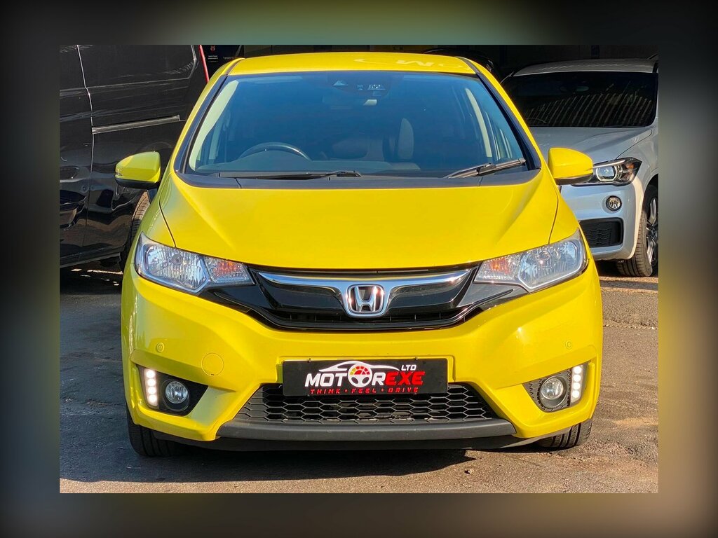 Honda Jazz 1.3 I-vtec Ex Navi Cvt Euro 6 Ss NY16BNN Yellow #4