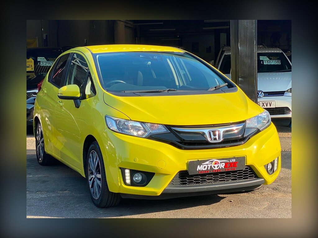 Honda Jazz 1.3 I-vtec Ex Navi Cvt Euro 6 Ss NY16BNN Yellow #2