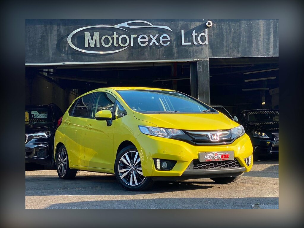 Honda Jazz 1.3 I-vtec Ex Navi Cvt Euro 6 Ss NY16BNN Yellow