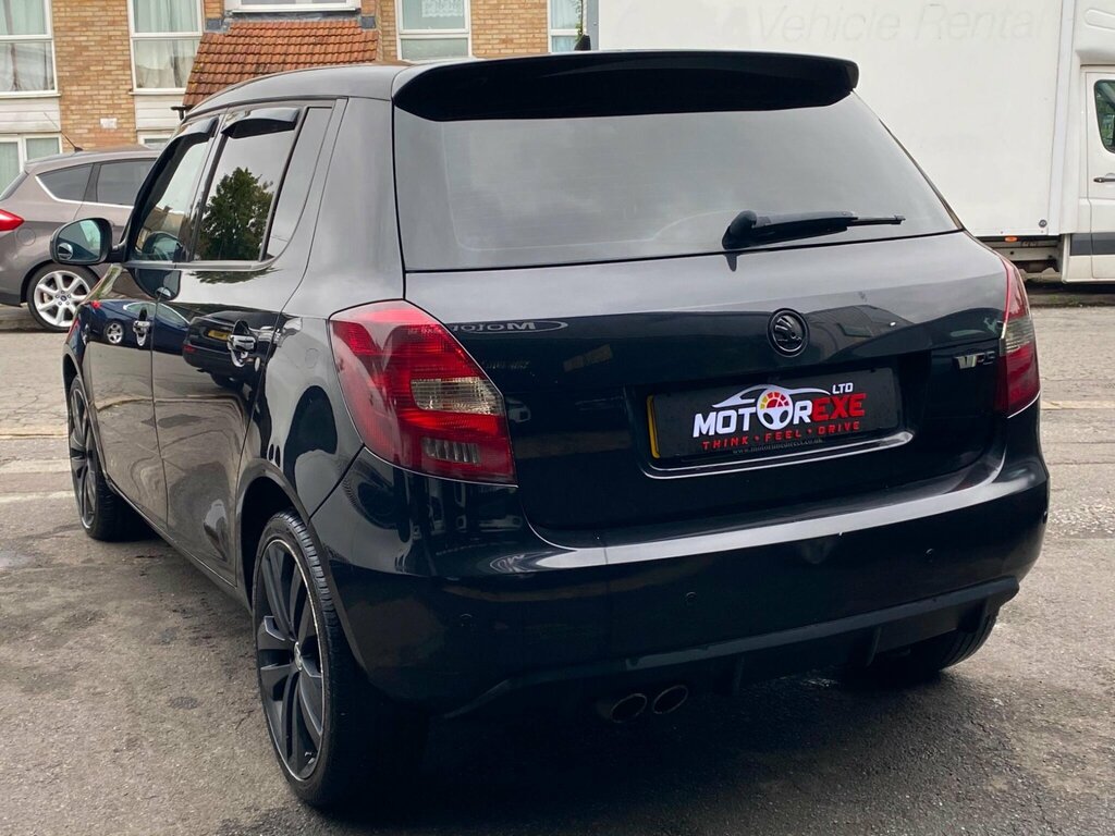Skoda Fabia 1.4 Tsi Vrs Dsg Euro 5 Black #4