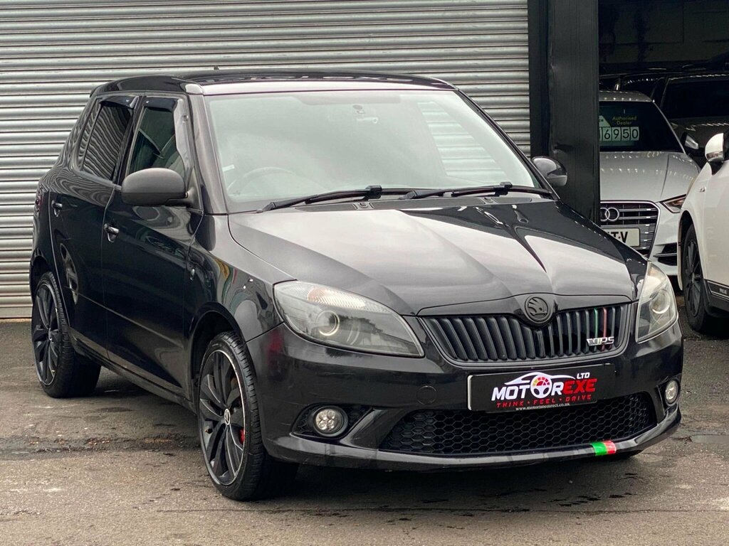 Skoda Fabia 1.4 Tsi Vrs Dsg Euro 5 Black #5