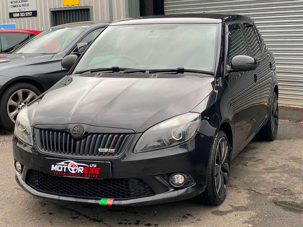 Skoda Fabia 1.4 Tsi Vrs Dsg Euro 5 Black #3