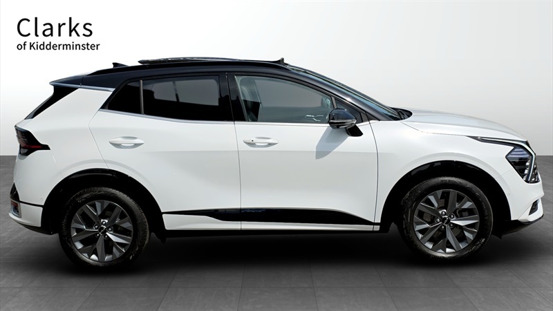 Kia Sportage 1.6 H T-gdi Gt-line S Suv Hybrid E BV72YYC White #2