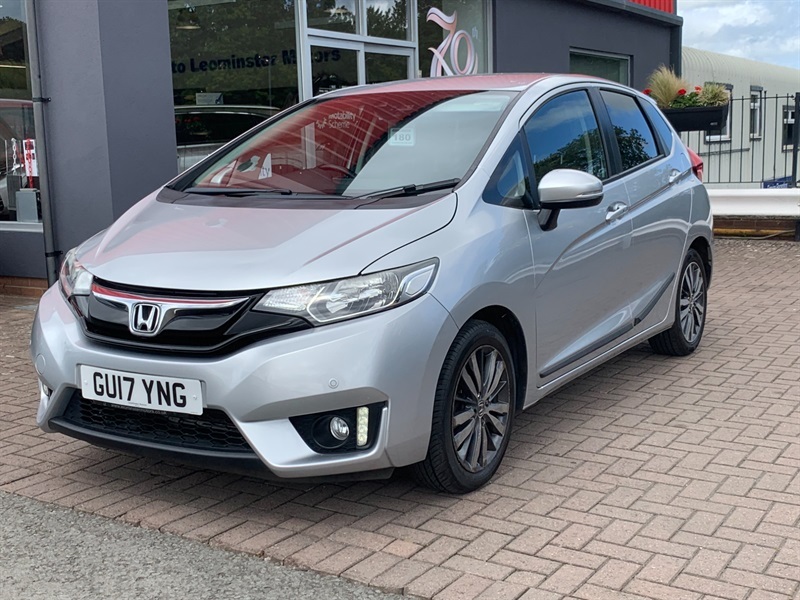 Honda Jazz 1.3 I-vtec Ex Hatchback Cvt Euro 6 Ss GU17YNG Silver #3