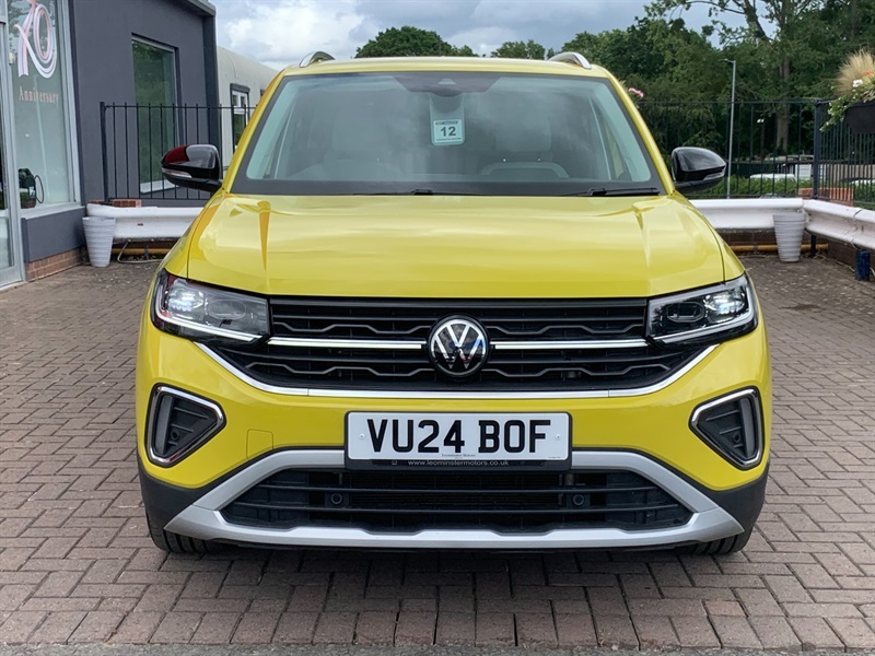 Volkswagen T-Cross 1.0 Tsi Style Suv Euro 6 Ss VU24BOF Yellow #2