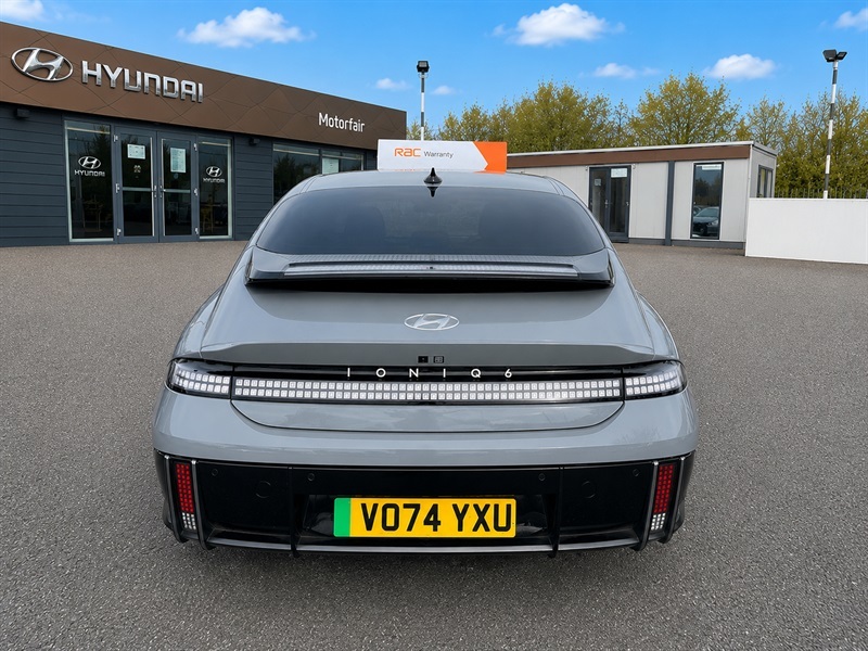 Hyundai Ioniq 6 77.4Kwh Premium Saloon 228 Ps VO74YXU Blue #6