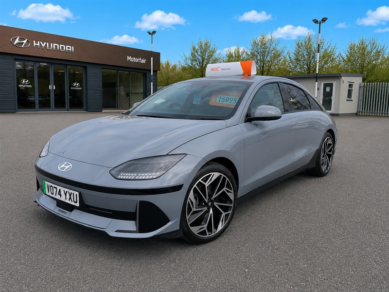 Hyundai Ioniq 6 77.4Kwh Premium Saloon 228 Ps VO74YXU Blue #3