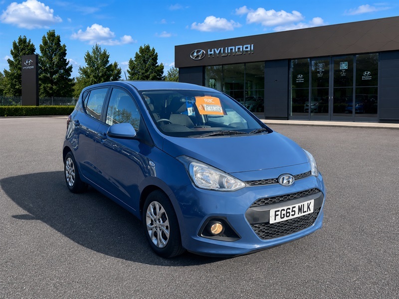 Hyundai I10 1.0 Se Hatchback Euro 6 66 Ps FG65WLK Blue