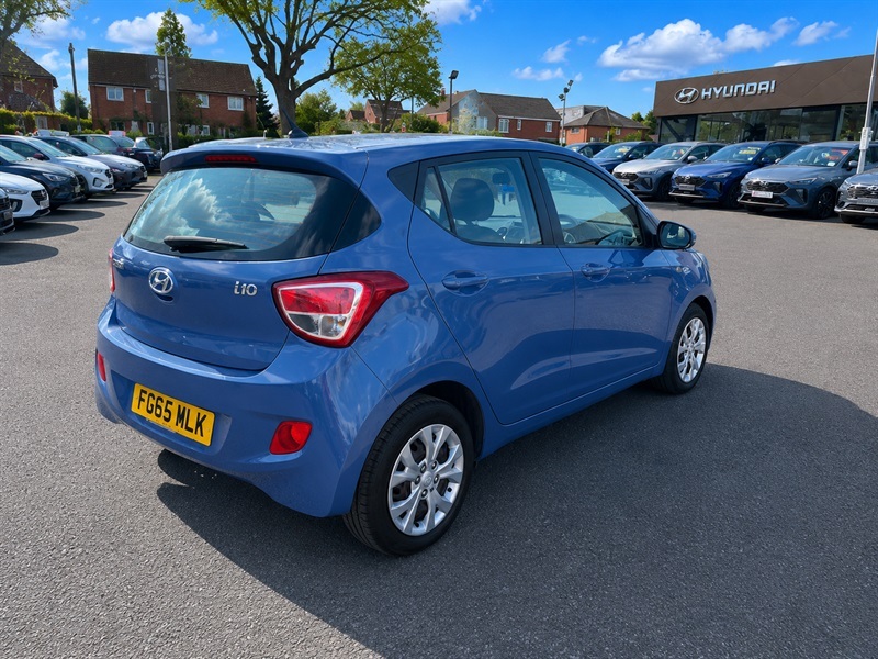 Hyundai I10 1.0 Se Hatchback Euro 6 66 Ps FG65WLK Blue #4