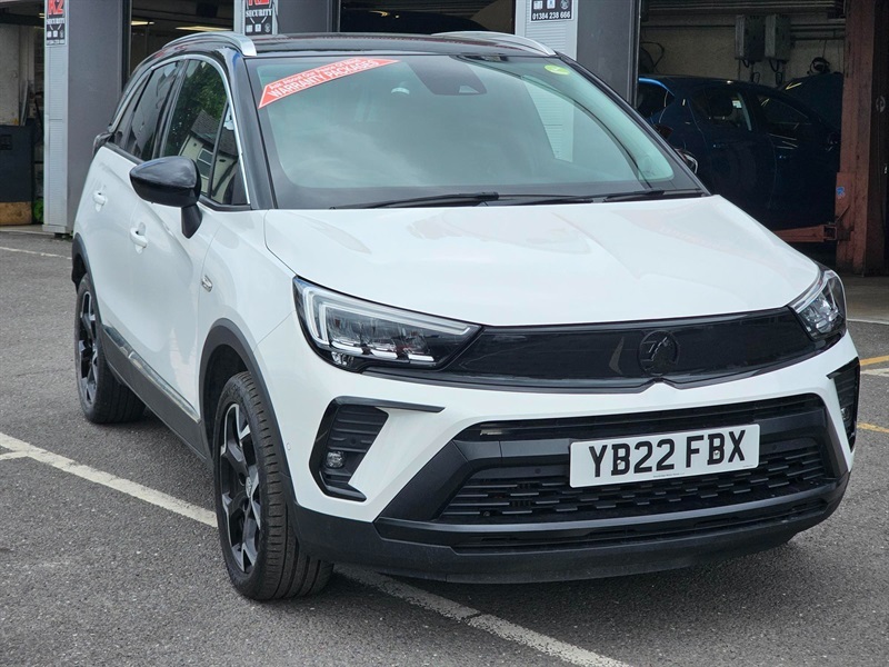 Vauxhall Crossland 1.2 Turbo Ultimate Suv Euro 6 S White