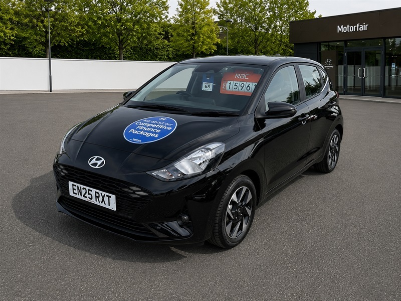 Hyundai I10 1.0 Advance Hatchback Euro 6 Ss EN25RXT Black #4