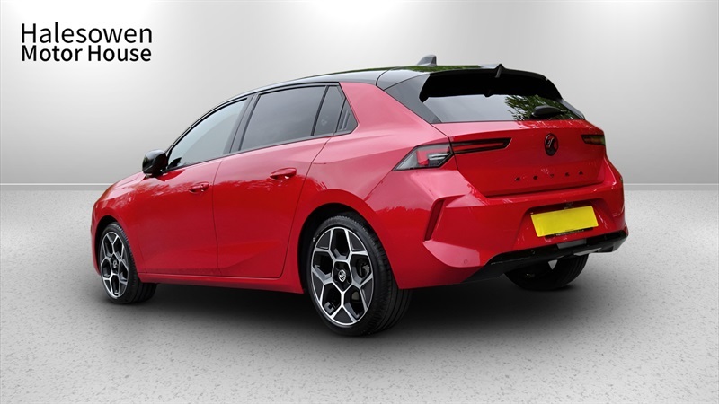 Vauxhall Astra 1.2 Turbo Ultimate Hatchback Eur BA73ZFJ Red #5