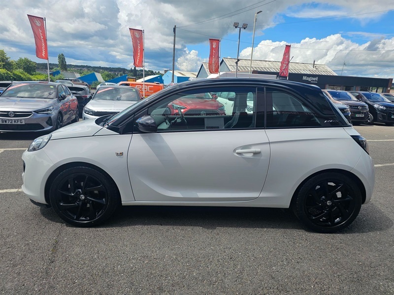 Vauxhall Adam 1.2I Griffin Hatchback Euro 6 7 BG69HMD White #3
