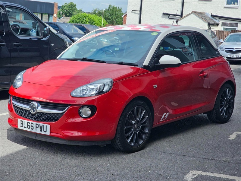 Vauxhall Adam 1.2I Jam Hatchback Euro 6 70 Ps Red #2