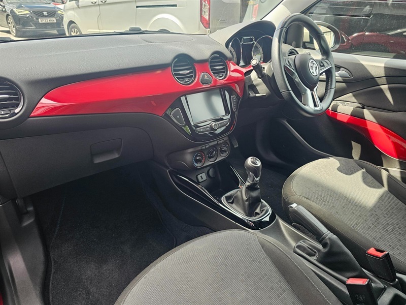 Vauxhall Adam 1.2I Jam Hatchback Euro 6 70 Ps Red #3