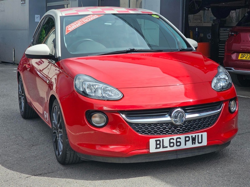 Vauxhall Adam 1.2I Jam Hatchback Euro 6 70 Ps Red