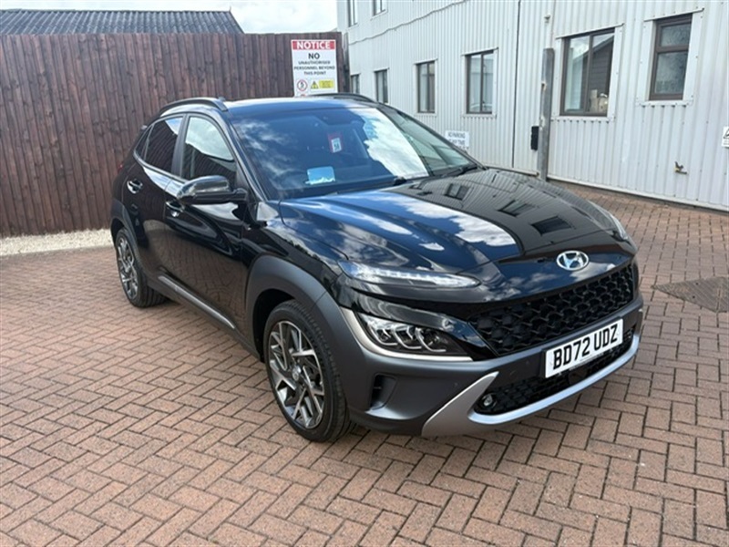Hyundai Kona 1.6 H-gdi Ultimate Suv Hybrid Dct Euro Black