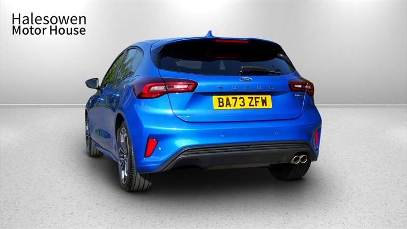 Ford Focus 1.0T Ecoboost Mhev St-line X Hatchback BA73ZFW Blue #4