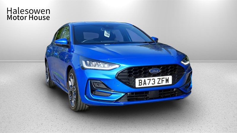 Ford Focus 1.0T Ecoboost Mhev St-line X Hatchback Blue