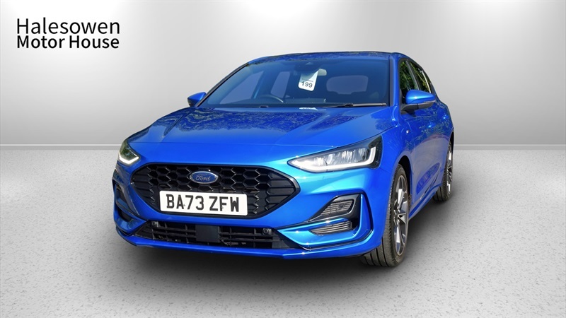 Ford Focus 1.0T Ecoboost Mhev St-line X Hatchback BA73ZFW Blue #6