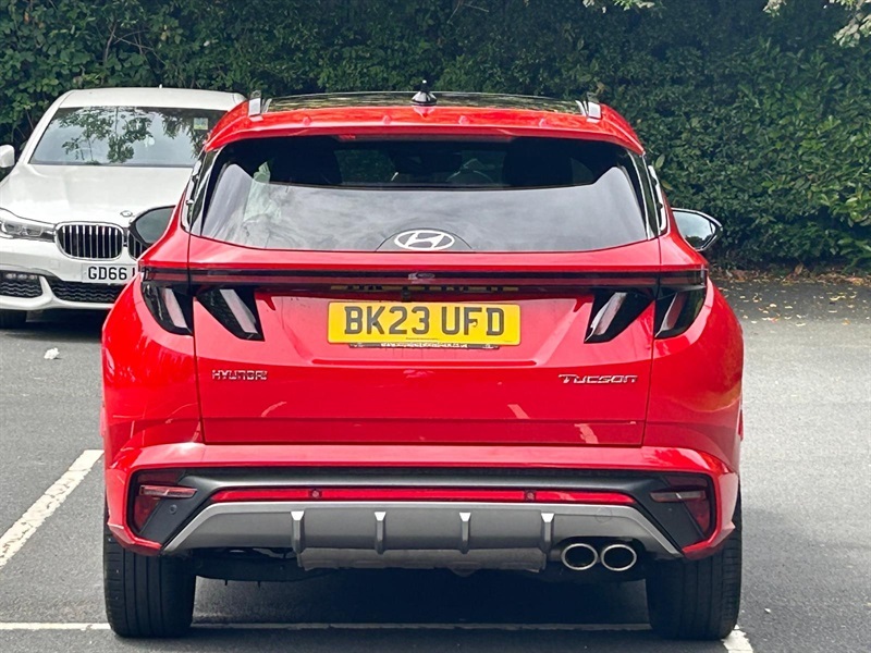 Hyundai Tucson 1.6 T-gdi N Line S Suv Euro 6 S BK23UFD Red #5