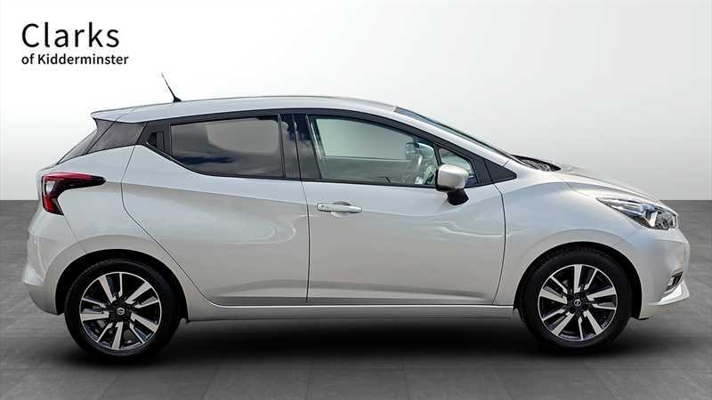 Nissan Micra 1.0 Ig-t Tekna Hatchback Euro 6 BK70LWY Silver #6