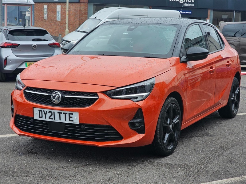 Vauxhall Corsa 1.2 Turbo Sri Premium Hatchback Eu DY21TTE Orange #2