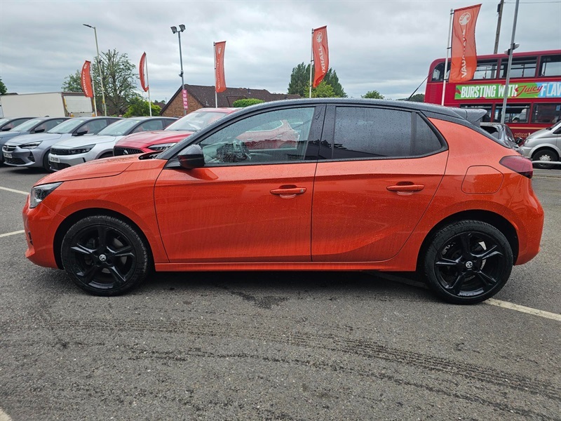 Vauxhall Corsa 1.2 Turbo Sri Premium Hatchback Eu DY21TTE Orange #3