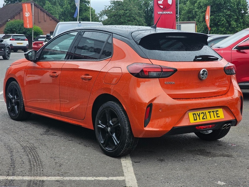 Vauxhall Corsa 1.2 Turbo Sri Premium Hatchback Eu DY21TTE Orange #5